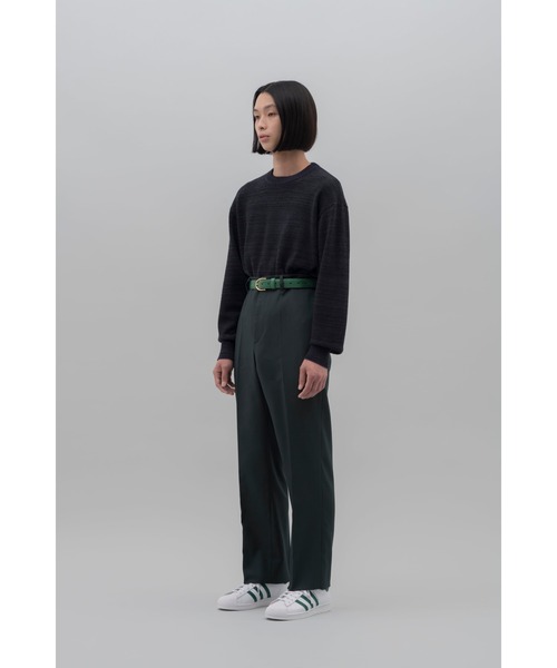 NEONSIGN(ネオンサイン)の「NEONSIGN ネオンサイン / TV Noise technicolour sweater テレビノイズ テクニカラー セーター オーバーサイズニット / N1615(ニット/セーター・メンズ・ピンク系その他/ブラック×パープル・46/48)」の9枚目の写真