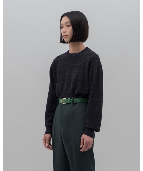 NEONSIGN(ネオンサイン)の「NEONSIGN ネオンサイン / TV Noise technicolour sweater テレビノイズ テクニカラー セーター オーバーサイズニット / N1615(ニット/セーター・メンズ・ピンク系その他/ブラック×パープル・46/48)」の17枚目の写真