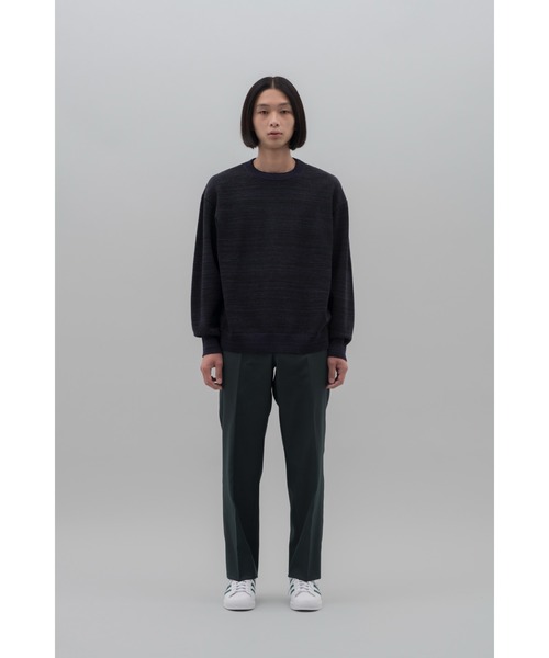 NEONSIGN(ネオンサイン)の「NEONSIGN ネオンサイン / TV Noise technicolour sweater テレビノイズ テクニカラー セーター オーバーサイズニット / N1615(ニット/セーター・メンズ・ピンク系その他/ブラック×パープル・46/48)」の13枚目の写真