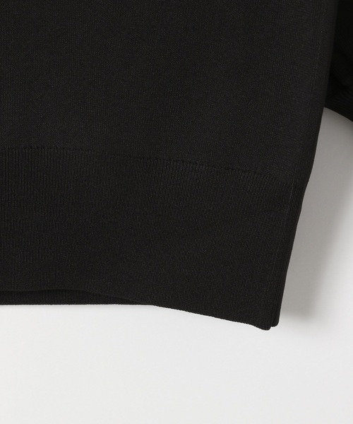 yuw（ユウ）の「１６Ｇラグランパフ８分袖　299449（ニット/セーター・レディース・ブラック/グレー/ブルー・FREE）」の8枚目の写真