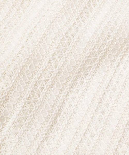 Jieda（ジエダ）の「LACE SHIRT S/S（シャツ/ブラウス・メンズ・ラベンダー/ブラック/アイボリー・2/1）」の20枚目の写真