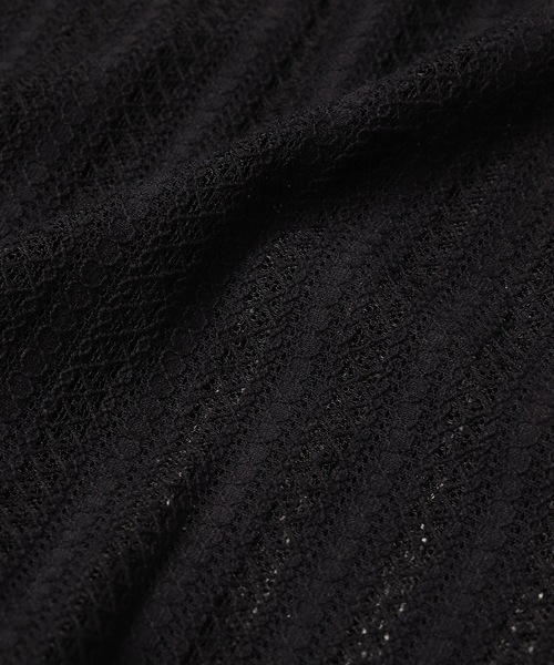 Jieda（ジエダ）の「LACE SHIRT S/S（シャツ/ブラウス・メンズ・ラベンダー/ブラック/アイボリー・2/1）」の10枚目の写真