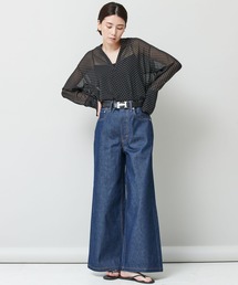 Curensology＆RC バギーパンツ　定価26400円 レディース38 Curensology＆RC バギーパンツ定価26400円 レディース38