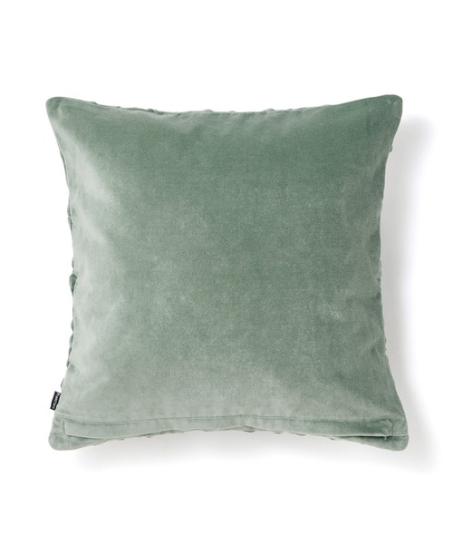 【セール】ベルベット ダイア クッションカバー 450×450 ライトグリーン（091）（クッション/クッションカバー）｜Francfranc