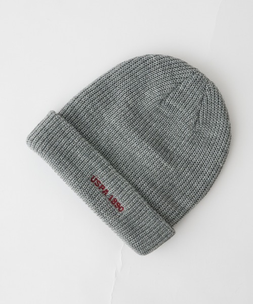 U.S. POLO ASSN.（ユーエスポロアッスン）の「【KIDS】【U.S. POLO ASSN/ユーエスポロアッスン】ワンポイント刺繍ニットキャップ（ニットキャップ/ビーニー・キッズ・ブラック/アイボリー/ピンク/グレー/オレンジ/ネイビー/ダークグリーン・ONE SIZE）」の11枚目の写真