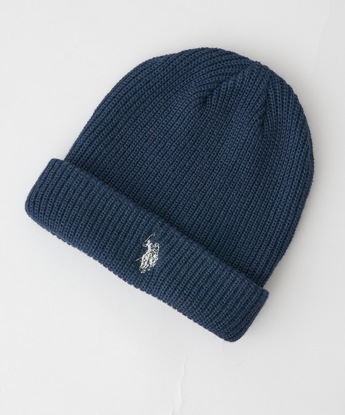 U.S. POLO ASSN.（ユーエスポロアッスン）の「【KIDS】【U.S. POLO ASSN/ユーエスポロアッスン】ワンポイント刺繍ニットキャップ（ニットキャップ/ビーニー・キッズ・ブラック/アイボリー/ピンク/グレー/オレンジ/ネイビー/ダークグリーン・ONE SIZE）」の18枚目の写真