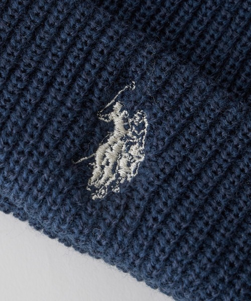 U.S. POLO ASSN.（ユーエスポロアッスン）の「【KIDS】【U.S. POLO ASSN/ユーエスポロアッスン】ワンポイント刺繍ニットキャップ（ニットキャップ/ビーニー・キッズ・ブラック/アイボリー/ピンク/グレー/オレンジ/ネイビー/ダークグリーン・ONE SIZE）」の20枚目の写真