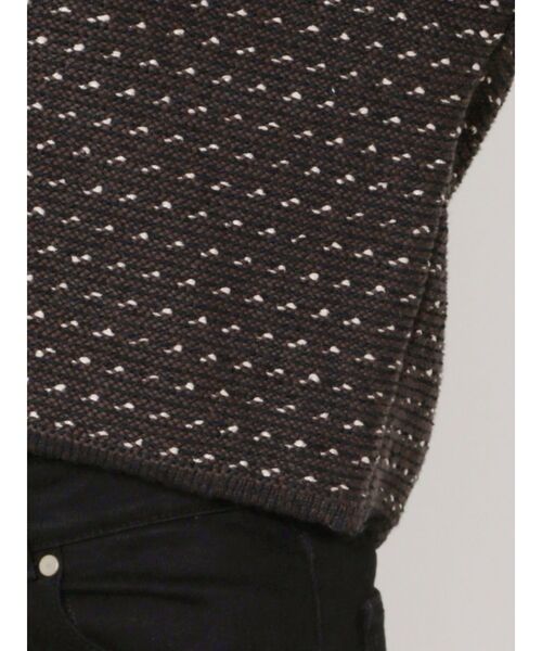 LAGUNAMOON（ラグナムーン）の「ツィードショートニットジャケット（その他アウター・レディース・ブラウン/イエロー・FREE）」の7枚目の写真