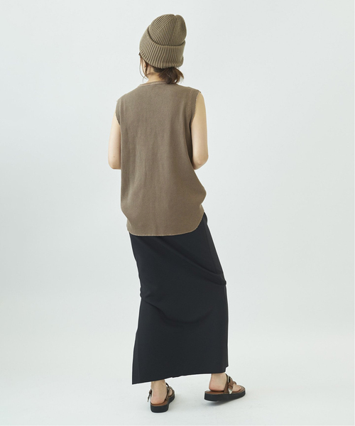 Plage　ワッフルロングＴシャツ セール】ワッフルナンバリングトップス（Tシャツ/カットソー