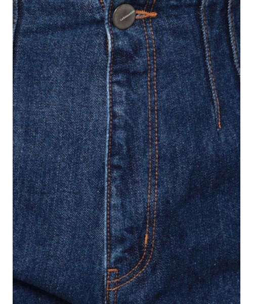 LAGUNAMOON（ラグナムーン）の「ステッチテーパードデニムパンツ（デニムパンツ・レディース・インディゴブルー・SMALL/MEDIUM）」の10枚目の写真