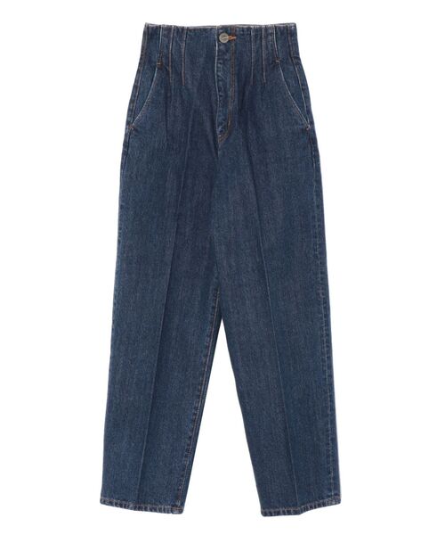 LAGUNAMOON（ラグナムーン）の「ステッチテーパードデニムパンツ（デニムパンツ・レディース・インディゴブルー・SMALL/MEDIUM）」の15枚目の写真