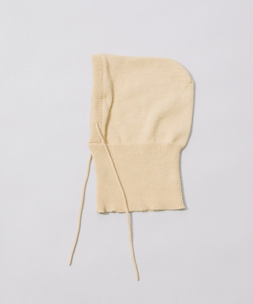 Munich(ミューニック)の「ニットバラクラバ(ニットキャップ/ビーニー・レディース・ブラウン/ベージュ/グレー/ブラック・FREE)」の7枚目の写真