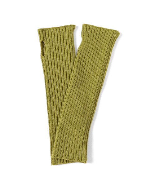 Ray BEAMS（レイビームス）の「Ray BEAMS / リブ アームウォーマー（アームカバー・レディース・ナチュラル/グリーン系その他2/ブラック/ブルー・ONE SIZE）」の15枚目の写真