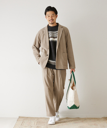 417 EDIFICE | 【ジャケット+パンツの2点セット】コーデュロイイージーセットアップ(テーラードジャケット)