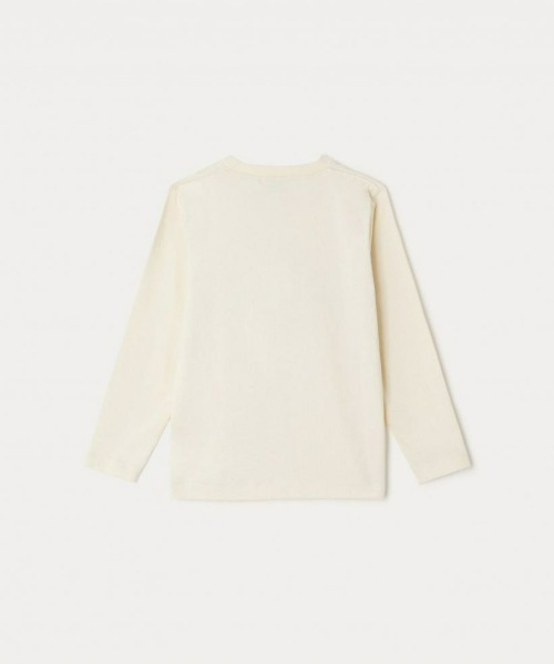 Bonpoint(ボンポワン)の「プリント ロングTシャツ(Tシャツ/カットソー・キッズ・ベージュ系その他・105/115/125)」の2枚目の写真