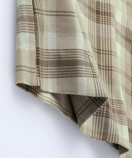 BRANSHES（ブランシェス）の「【ハレの日】チェック柄ワンピース（ワンピース・キッズ・ブラウン/グレー・100/110/120/130/140/150/160）」の10枚目の写真