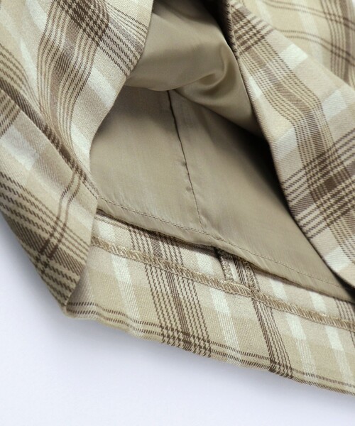 BRANSHES（ブランシェス）の「【ハレの日】チェック柄ワンピース（ワンピース・キッズ・ブラウン/グレー・100/110/120/130/140/150/160）」の11枚目の写真