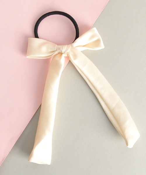 Float くすみカラー サテンリボン ヘアゴム ヘアゴム Mayree メイリー のファッション通販 Zozotown