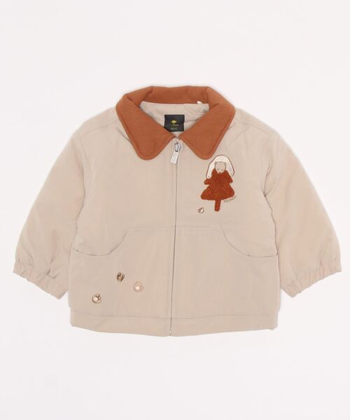 moimoln 【リバーシブル】チェロ柄＆衿刺繍ダウンジャケット 楽天市場】【SALE／70%OFF】moimoln モイモルン/【リバーシブル