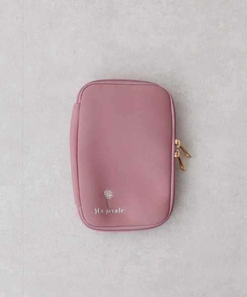 natural couture(ナチュラルクチュール)の「WEB限定/カバンに入れて持ち歩ける Ma petalマルチケース(その他雑貨・レディース・ブラック/グレー/ブルー/イエロー/オレンジ/ミント/パープル/レッド/ピンク・FREE)」の7枚目の写真