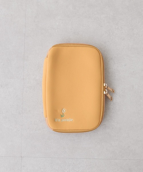 natural couture(ナチュラルクチュール)の「WEB限定/カバンに入れて持ち歩ける Ma petalマルチケース(その他雑貨・レディース・ブラック/グレー/ブルー/イエロー/オレンジ/ミント/パープル/レッド/ピンク・FREE)」の9枚目の写真
