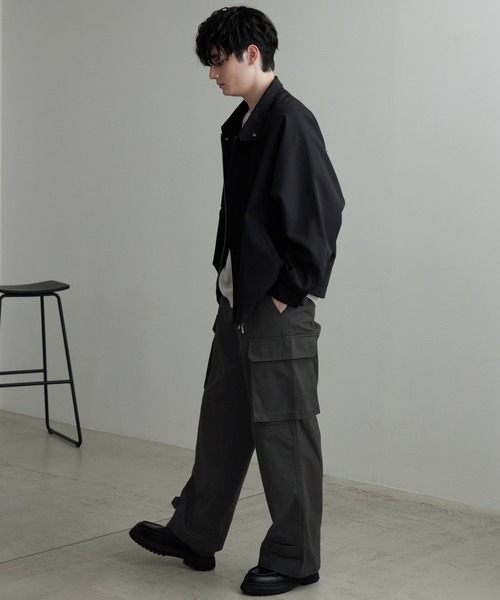 M-47セミワイドストレートミリタリーカーゴパンツ MONO-MART│MONO