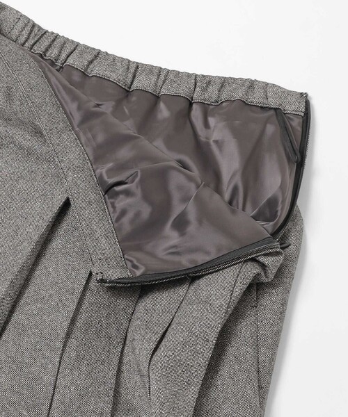 MACKINTOSH LONDON（マッキントッシュ ロンドン）の「シックツイードプリーツスカート（スカート・レディース・ベージュ/ブラック・38/36）」の9枚目の写真