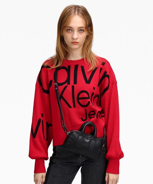 Calvin Klein（カルバン・クライン）の「アーカイブ マイクロクロス ボディバッグ（ボディバッグ/ウエストポーチ・レディース・ブラック・FREE）」の8枚目の写真