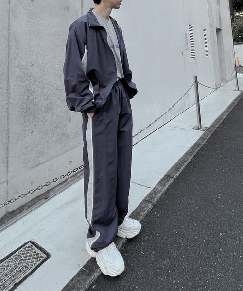 Figments(フィグメンツ)の「ラージトラックパンツ(その他パンツ・レディース・ブラック/グリーン/サックスブルー/パープル/グレー/ネイビー・SMALL/MEDIUM)」の13枚目の写真