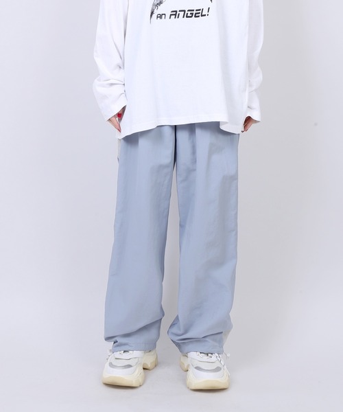 Figments(フィグメンツ)の「ラージトラックパンツ(その他パンツ・レディース・ブラック/グリーン/サックスブルー/パープル/グレー/ネイビー・SMALL/MEDIUM)」の10枚目の写真