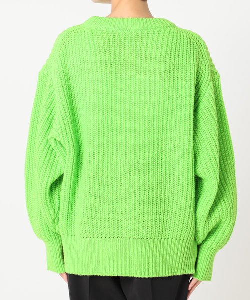 JOINT WORKS（ジョイントワークス）の「フェアリールーズニット（ニット/セーター・レディース・オレンジ/モスグリーン/サックスブルー・FREE）」の15枚目の写真