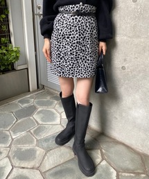 one after another NICE CLAUP | スタイルアップが叶う。ベルトセット台形ミニスカート(スカート)