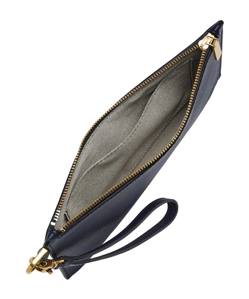 FOSSIL(フォッシル)の「フォッシル リストレット レディース レザー ブルー スマホ収納可 SLG1557545(ハンドバッグ・レディース・ブルー・FREE)」の3枚目の写真