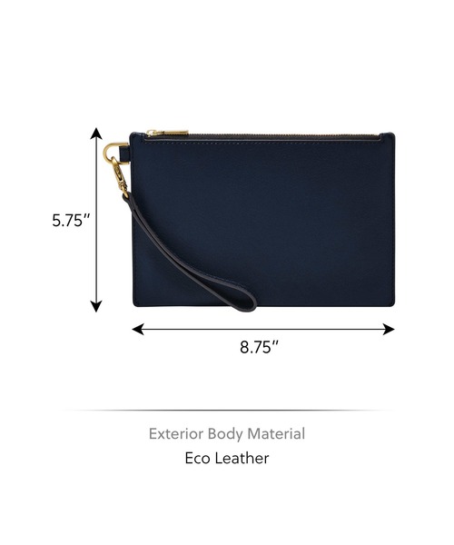 FOSSIL(フォッシル)の「フォッシル リストレット レディース レザー ブルー スマホ収納可 SLG1557545(ハンドバッグ・レディース・ブルー・FREE)」の12枚目の写真