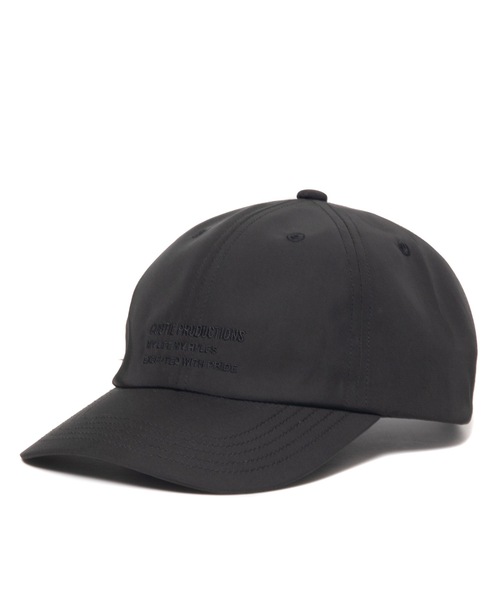 COOTIE PRODUCTIONS（クーティープロダクションズ）の「Polyester 6 Panel Cap（キャップ・メンズ・ブラック×ブラック/ブラック×ホワイト・FREE）」の5枚目の写真