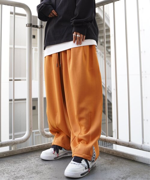 jeepフェイクレザーパンツワイドパンツストリートトラックパンツ 楽天市場】フェイク レザー ワイド パンツ PUレザー パンツ パンク