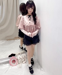 Swankiss（スワンキス）の「SX puffrill tops（シャツ/ブラウス）」 - WEAR