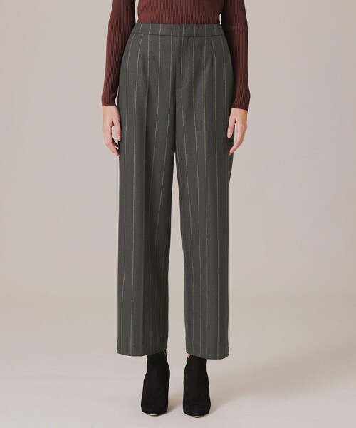 MACKINTOSH LONDON(マッキントッシュ ロンドン)の「ウールフラノワイドパンツ(その他パンツ・レディース・チャコールグレー・38/40/36)」の4枚目の写真