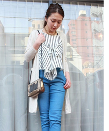 CROON A SONG | フランスリネンロングカーディガン(カーディガン/ボレロ)