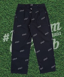 #Re:room California Golf Club（リルームカリフォルニアゴルフクラブ）の「CGCロゴパターンストレッチワイドタックパンツ（スラックス）」
