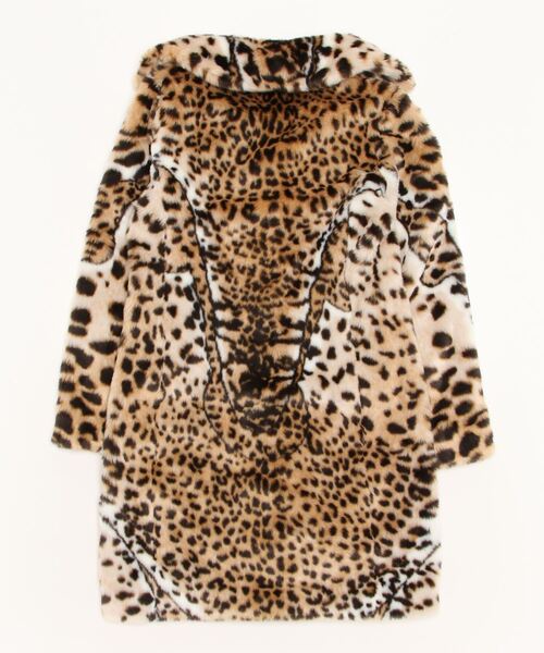 Guess（ゲス）の「Diletta Faux-Fur Coat（チェスターコート・レディース・レオパード・MEDIUM/X-SMALL/SMALL）」の12枚目の写真