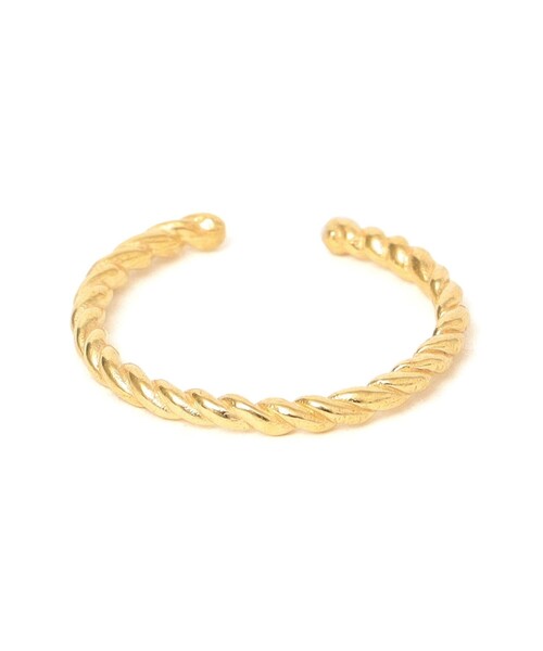 Chibi Jewels (チビジュエルズ)の「chibi jewels: ロープ リング(リング・レディース・ゴールド・ONE SIZE)」の1枚目の写真