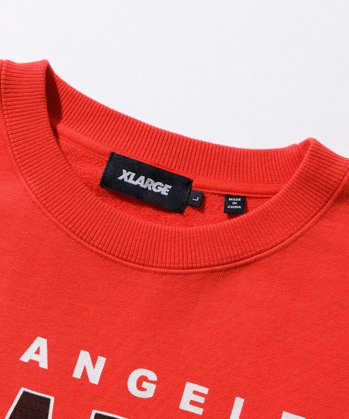 XLARGE（エクストララージ）の「HOCKEY CREWNECK SWEAT（スウェット・メンズ・レッド/グリーン/パープル/ブラック・S/M/L/XL）」の6枚目の写真