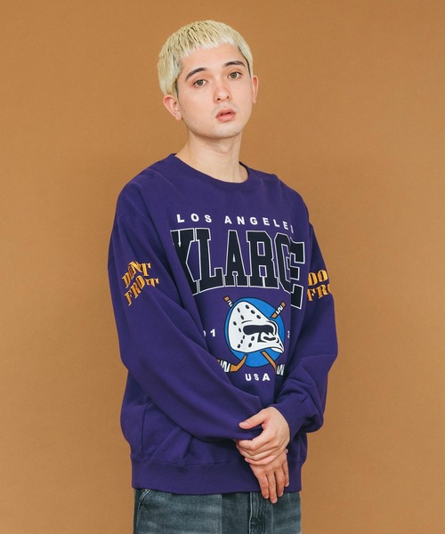 XLARGE（エクストララージ）の「HOCKEY CREWNECK SWEAT（スウェット・メンズ・レッド/グリーン/パープル/ブラック・S/M/L/XL）」の15枚目の写真