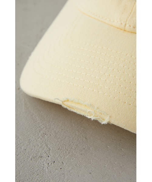 AZUL by moussy（アズールバイマウジー）の「NEO PREPPY EMBROIDERY CAP/ネオプレッピーエンブロイダリーキャップ（キャップ・メンズ・ブラック/イエロー/ホワイト系その他・FREE）」の22枚目の写真