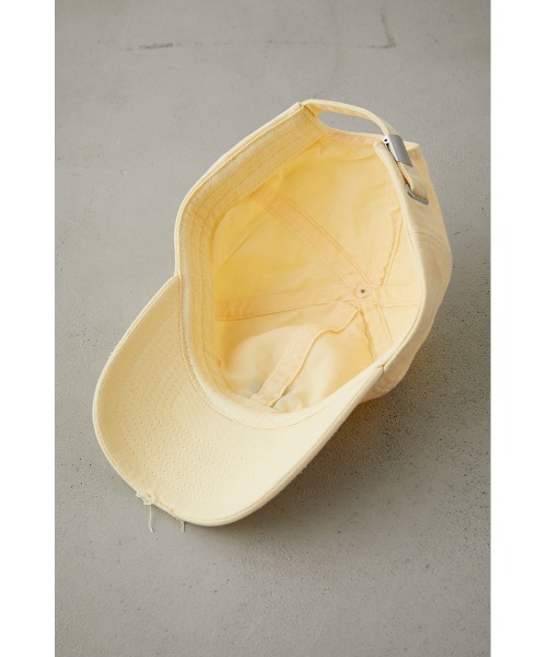 AZUL by moussy（アズールバイマウジー）の「NEO PREPPY EMBROIDERY CAP/ネオプレッピーエンブロイダリーキャップ（キャップ・メンズ・ブラック/イエロー/ホワイト系その他・FREE）」の16枚目の写真