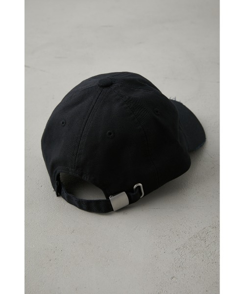 AZUL by moussy（アズールバイマウジー）の「NEO PREPPY EMBROIDERY CAP/ネオプレッピーエンブロイダリーキャップ（キャップ・メンズ・ブラック/イエロー/ホワイト系その他・FREE）」の9枚目の写真