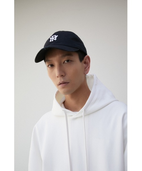 AZUL by moussy（アズールバイマウジー）の「NEO PREPPY EMBROIDERY CAP/ネオプレッピーエンブロイダリーキャップ（キャップ・メンズ・ブラック/イエロー/ホワイト系その他・FREE）」の14枚目の写真