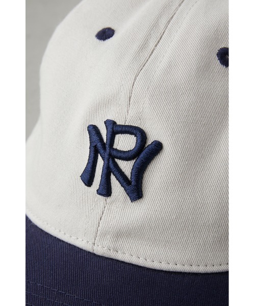 AZUL by moussy（アズールバイマウジー）の「NEO PREPPY EMBROIDERY CAP/ネオプレッピーエンブロイダリーキャップ（キャップ・メンズ・ブラック/イエロー/ホワイト系その他・FREE）」の21枚目の写真