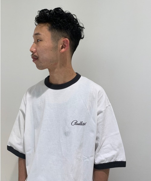 PENDLETON（ペンドルトン）の「PENDLETON/ペンドルトン　S/S RINGER TEE  リンガーティー　3275-2008（Tシャツ/カットソー・メンズ・オレンジ/ブルー/チャコールグレー・SMALL/MEDIUM/LARGE）」の8枚目の写真